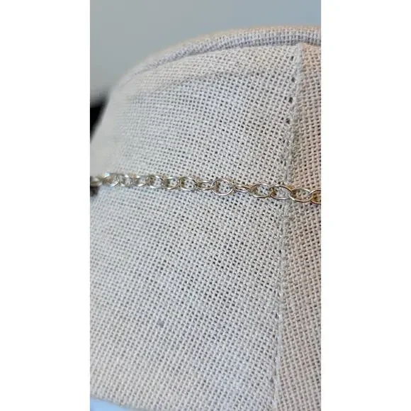 Turquoise Color Howlite Bead Choker Necklace - Picture 3 of 5